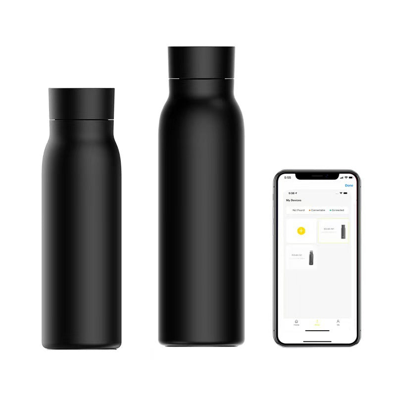Smart Bluetooth Water Bottle - 600ML Stainless Steel