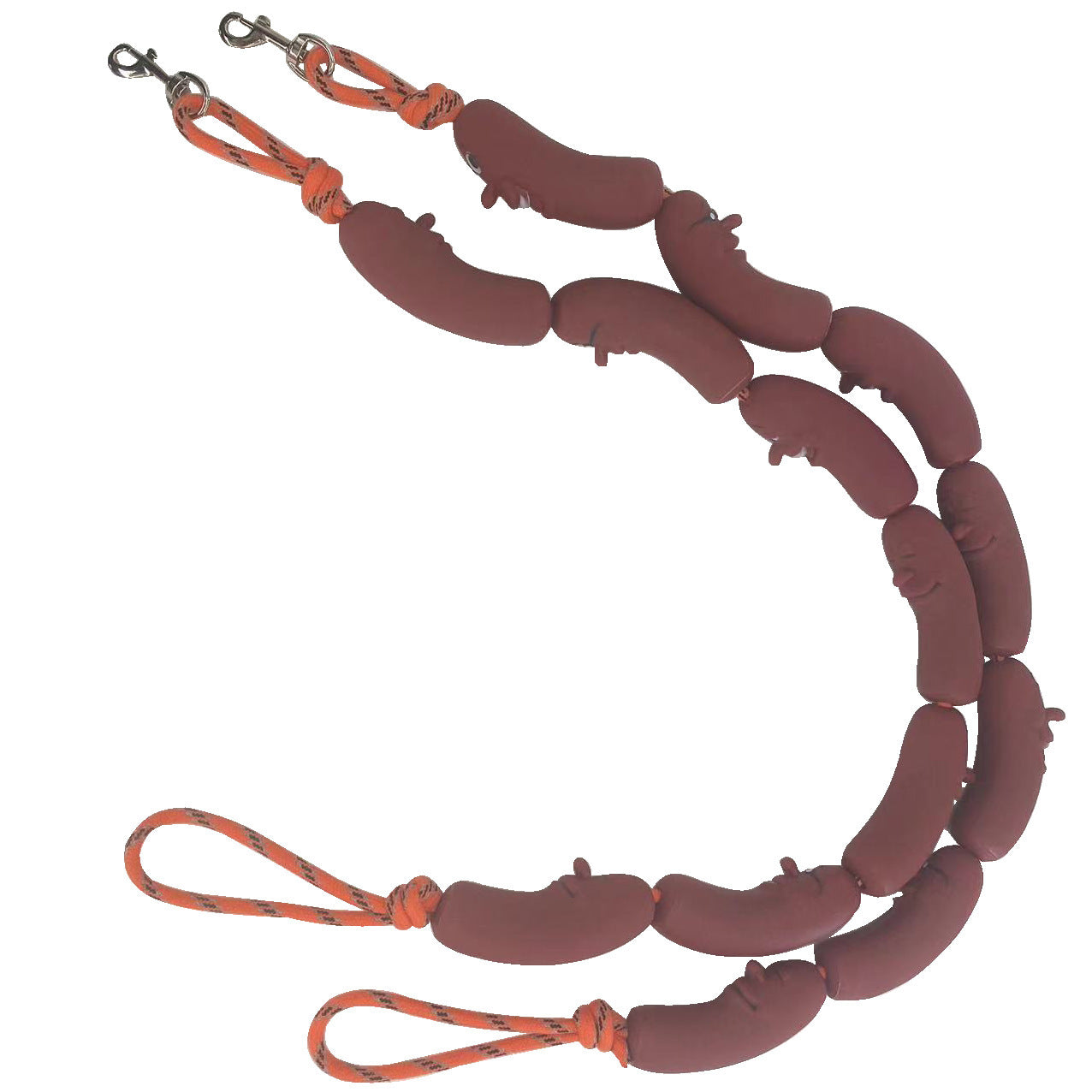 Novelty Dog Leash - Fun Sausage Design for Medium Dogs