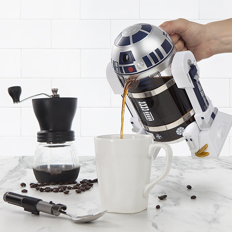 Robot Shape Coffee Maker - 960ML Novelty Brewer