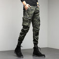 Men's Camouflage Cargo Pants - Military Style Slim Fit